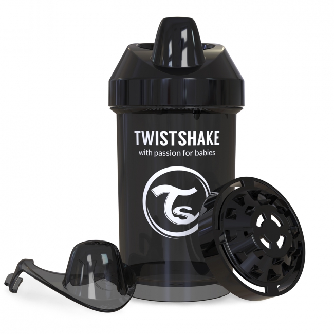 TWISTSHAKE TAZA CRAWLER 300ML 8M+ NEGRO