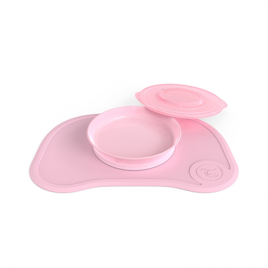 MANTEL CLICK-MAT+PLATO 6M+ PASTEL ROSA