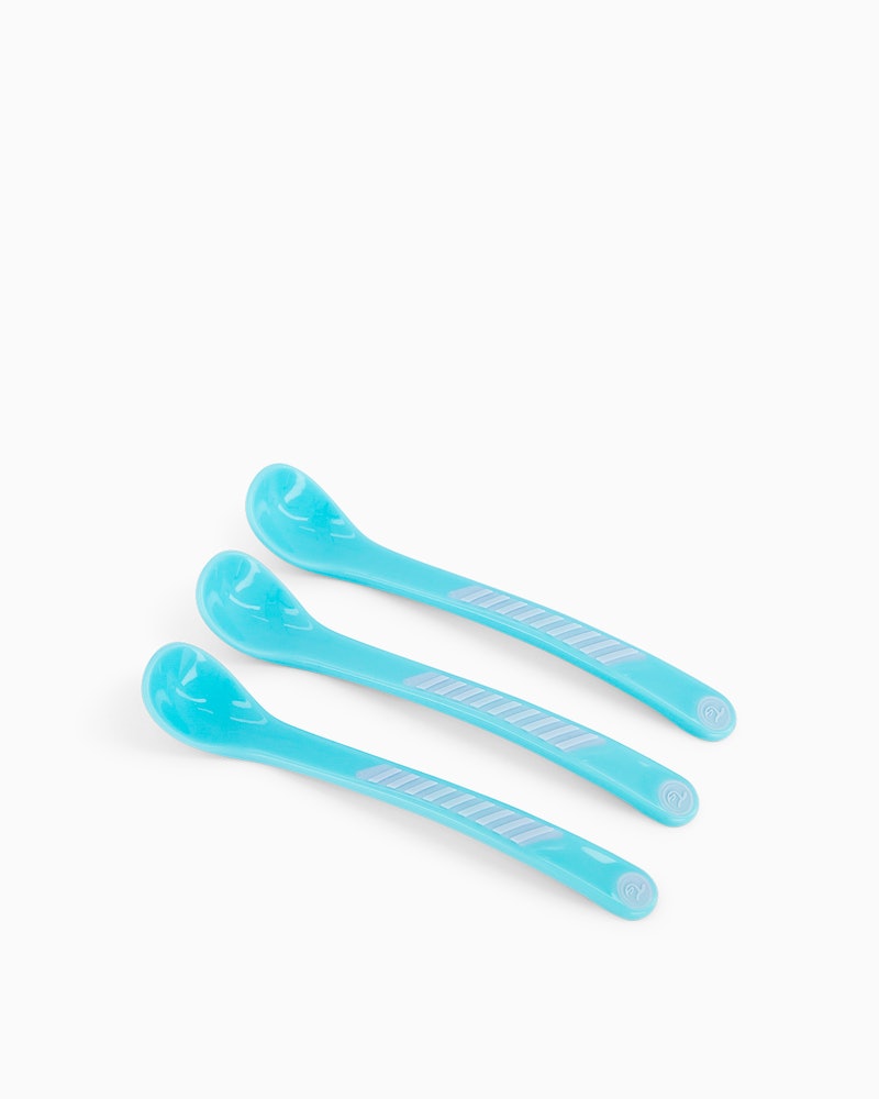CUCHARAS CURVADAS 6M+ 3UN PASTEL AZUL