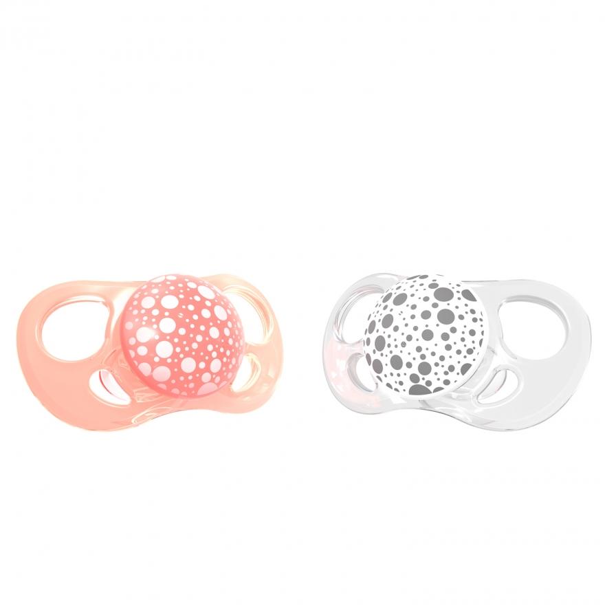 TWISTSHAKE CHUPETE 6M+ 2UN PASTEL COR/BL