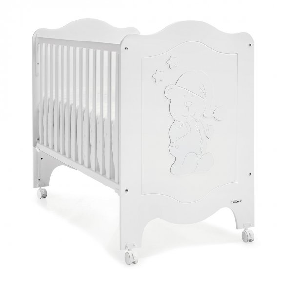 CUNA COLECHO 120X60 SLEEPY BEAR BLANCO