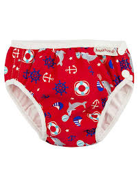 BAÑADOR PAÑAL ROJO T.S