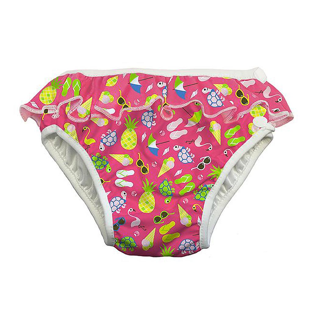 BAÑADOR PAÑAL ROSA BEACH T.S