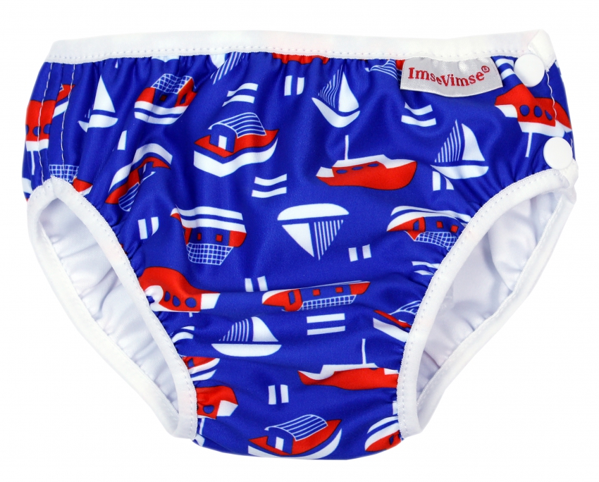 BAÑADOR PAÑAL AZUL BARCOS T.XXL