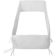 PROTECTOR DE CUNA 360 LISO BLANCO 360X30