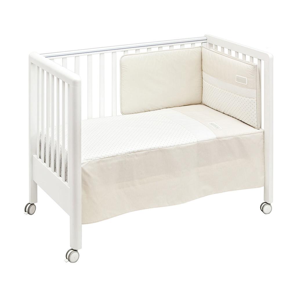 COLCHA+PROTECTOR CUNA 60 STAR BEIG