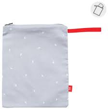 BOLSA MERIENDA ORIGAMI GRIS