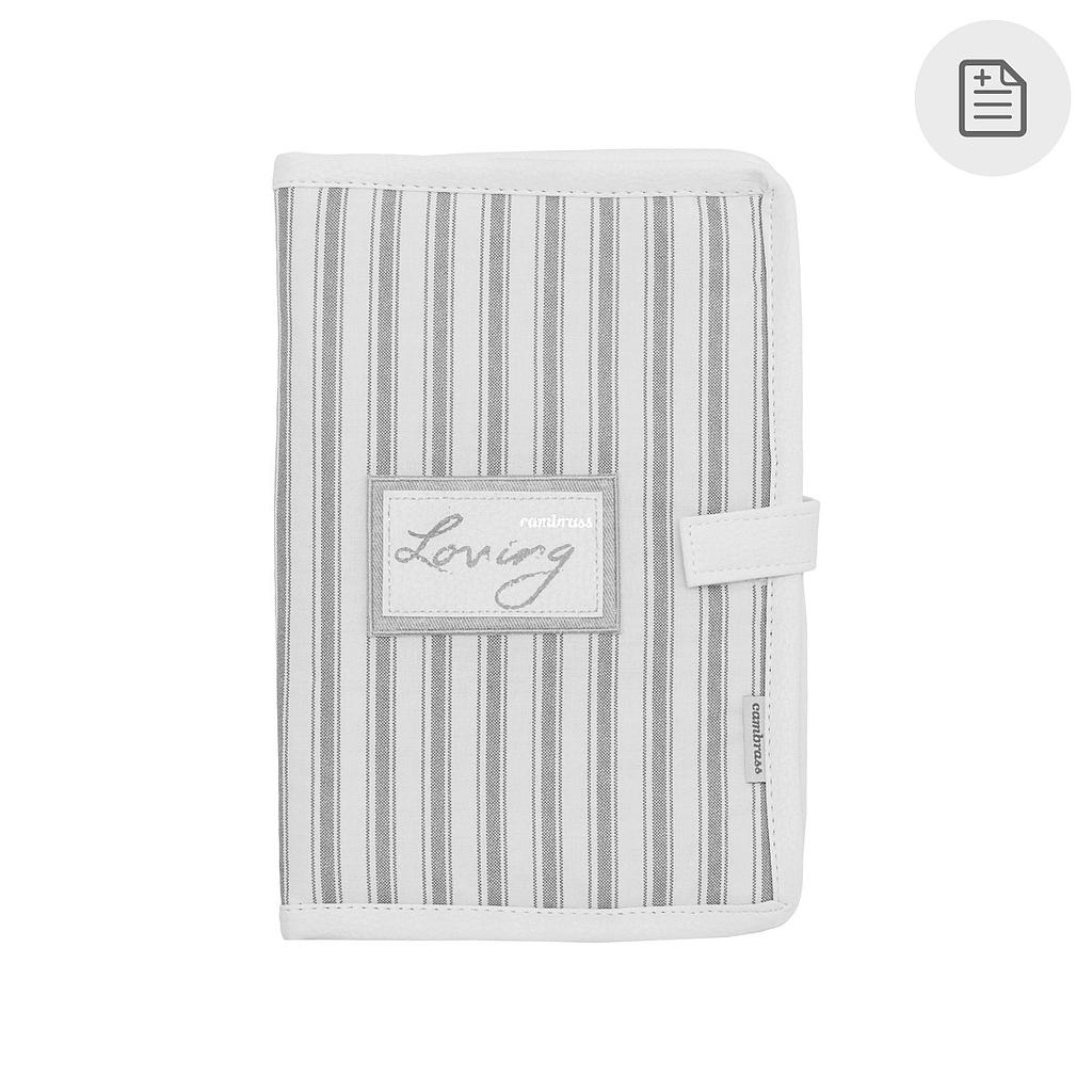 PORTADOCUMENTOS LOVING GRIS