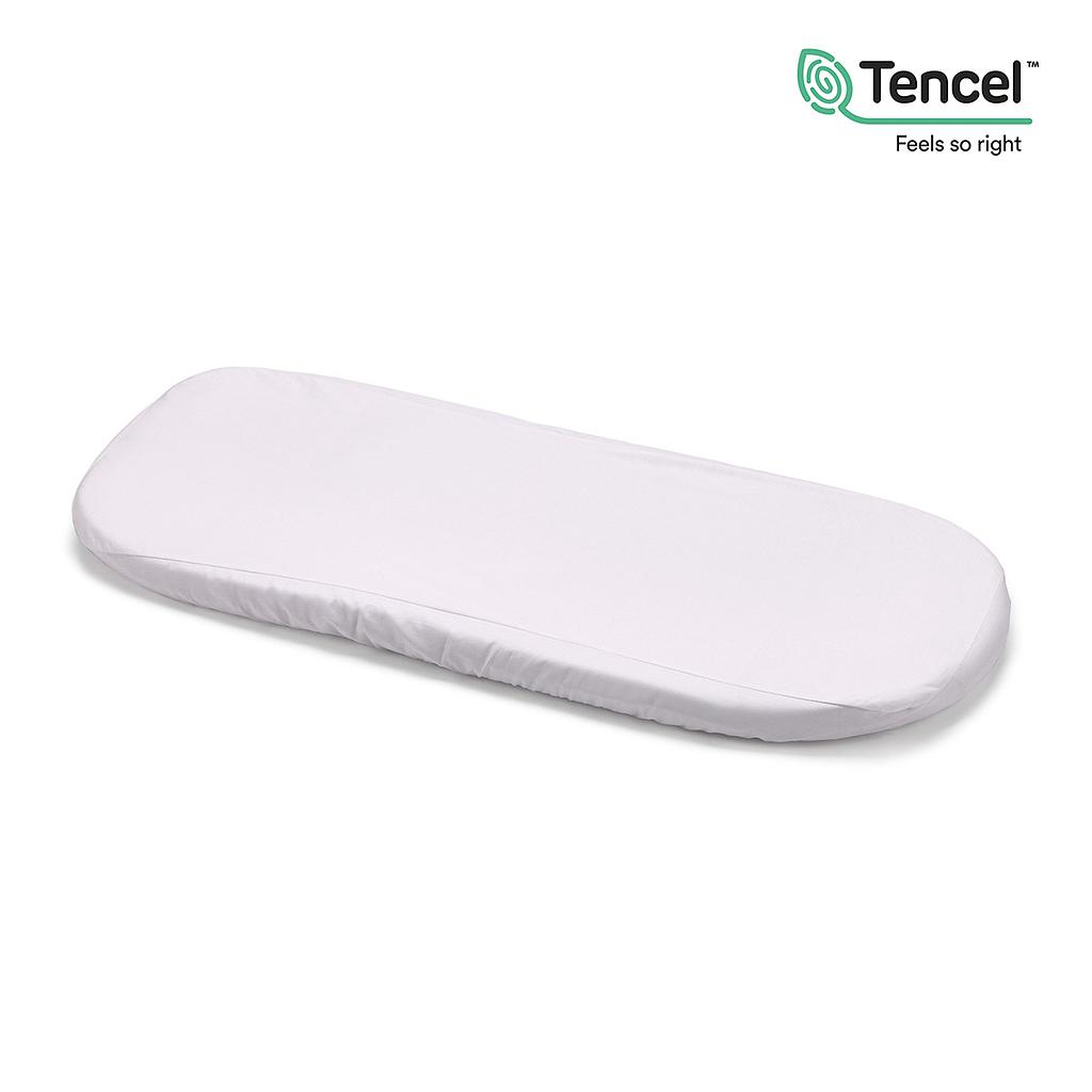 SABANA BAJERA CAPAZO IMP.TENCEL ROSA