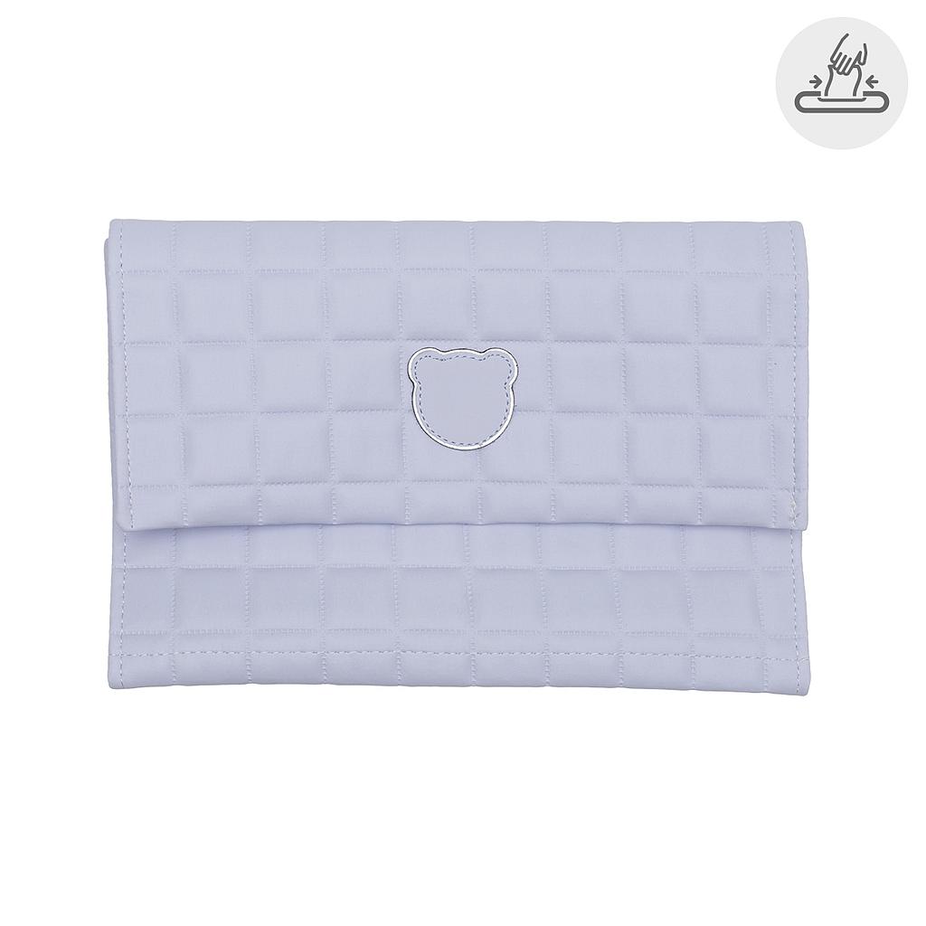 PORTATOALLITAS GOFRE CELESTE 13X22CM