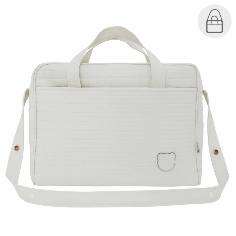 BOLSO MATERNAL MALETIN GOFRE BEIG