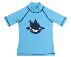 CAMISETA SWIMWEAR BANZ TIBURON AZUL T.6