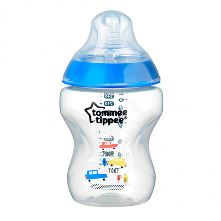 BIBERON CTN 260ML DECORADO AZUL +0M