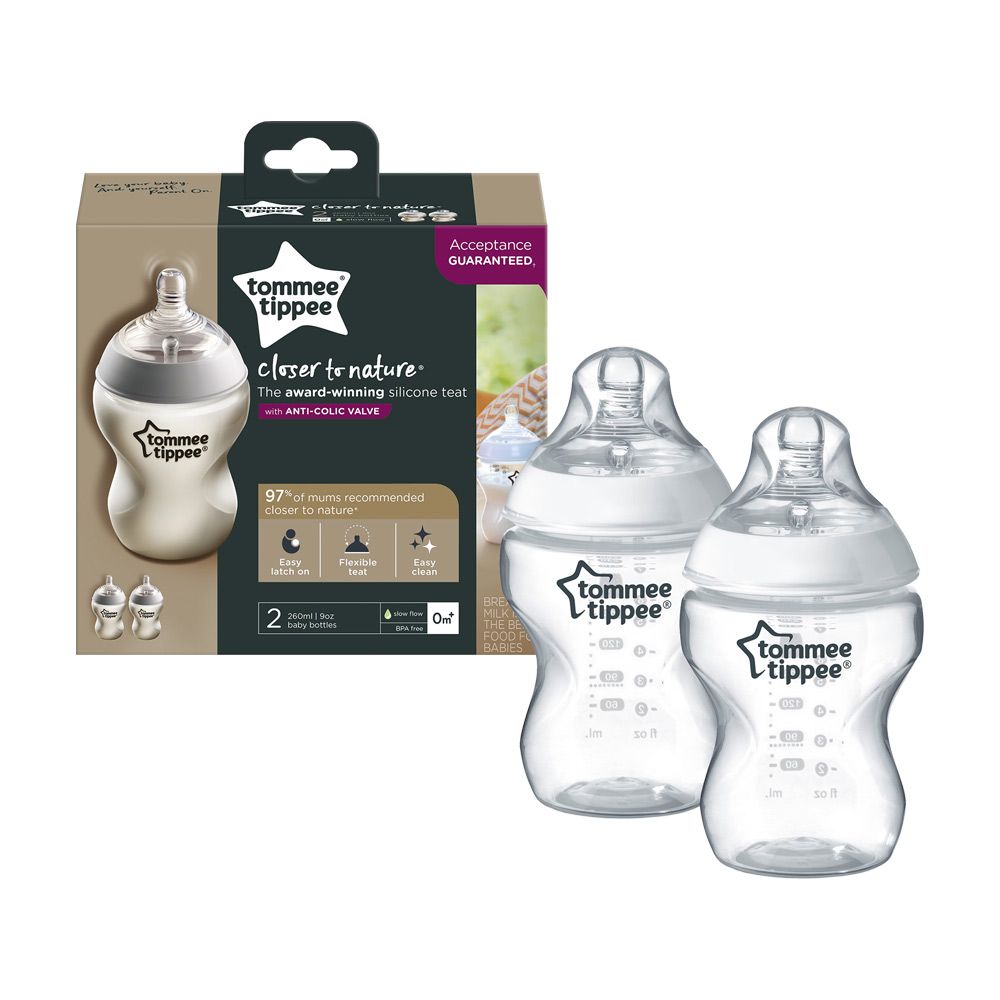 PACK DE 2 BIBERONES CTN 260ML LBA