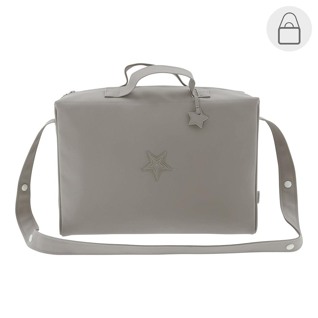 BOLSO MATERNAL TABELA MATE GRIS