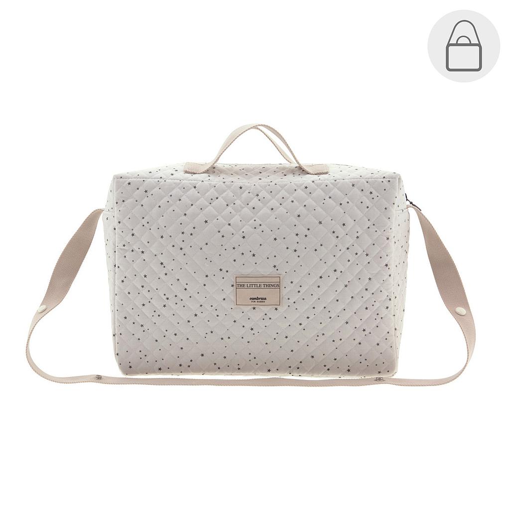 BOLSO MATERNAL TABELA ASTRI GRIS