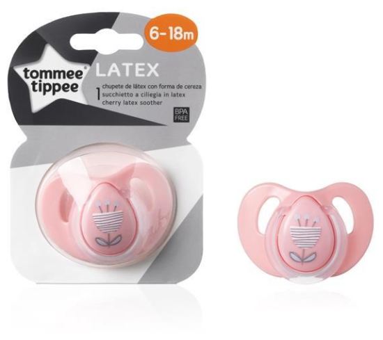 CHUPETE CTN CEREZA LATEX 6-18 NIÑA