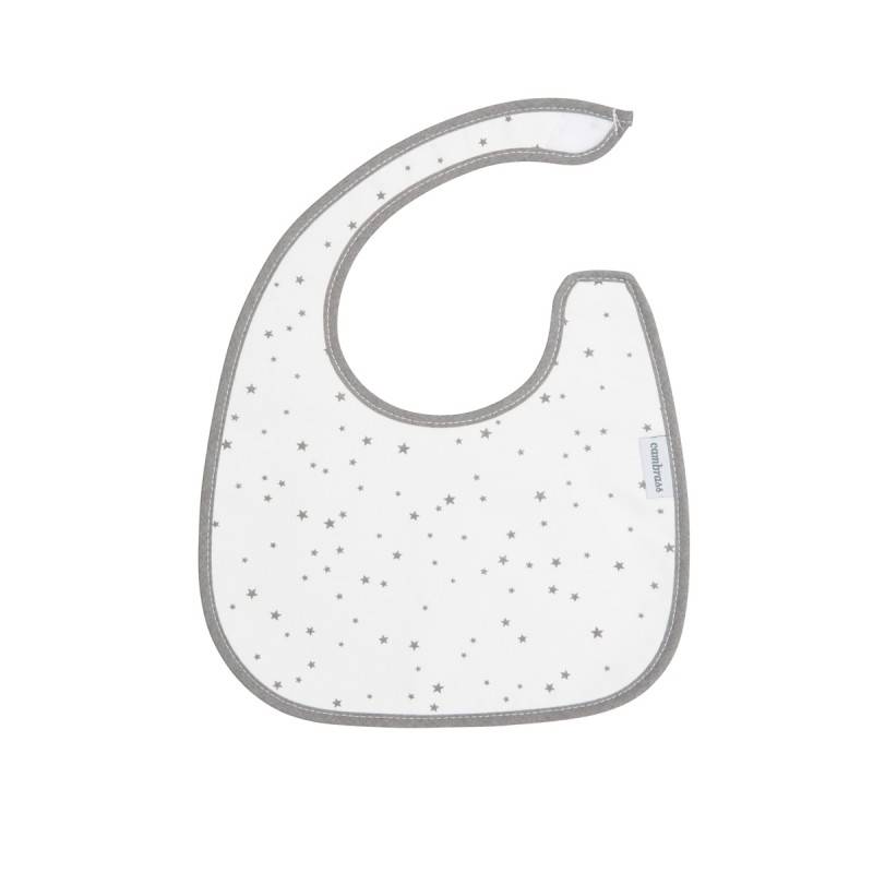 BABERO CUADRADO ASTRA GRIS/ESTRELLAS