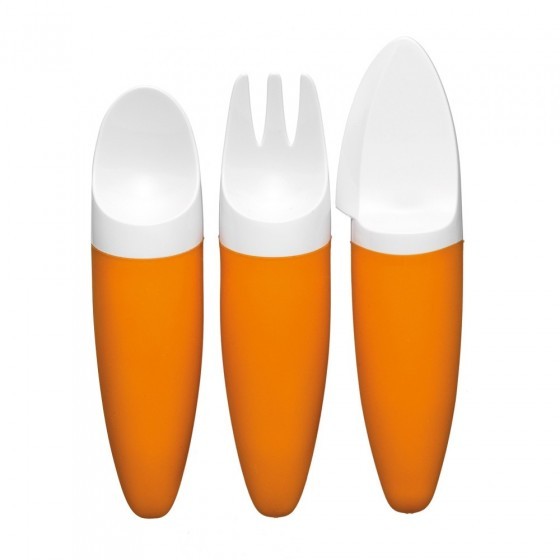 CUBIERTOS TODDLER NARANJA