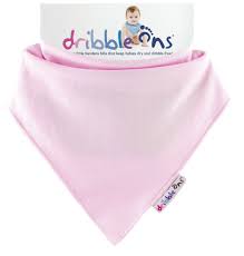 DRIBBLE ONS BABEROS DENTICION ROSA