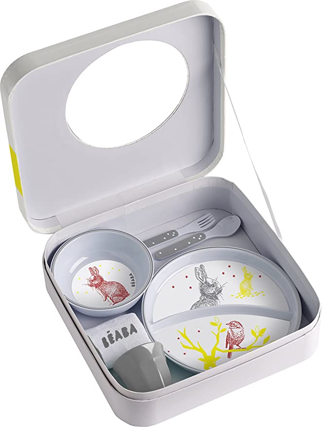 VAJILLA EN COFRE REGALO BUNNY