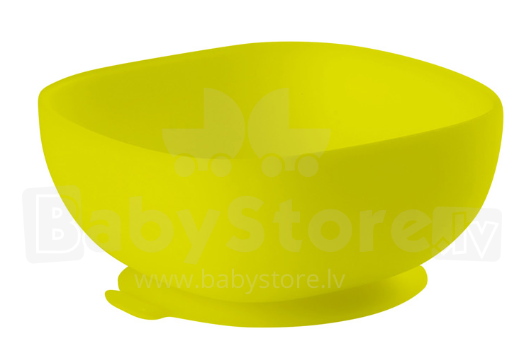 BOL SILICONA C/VENTOSA VERDE