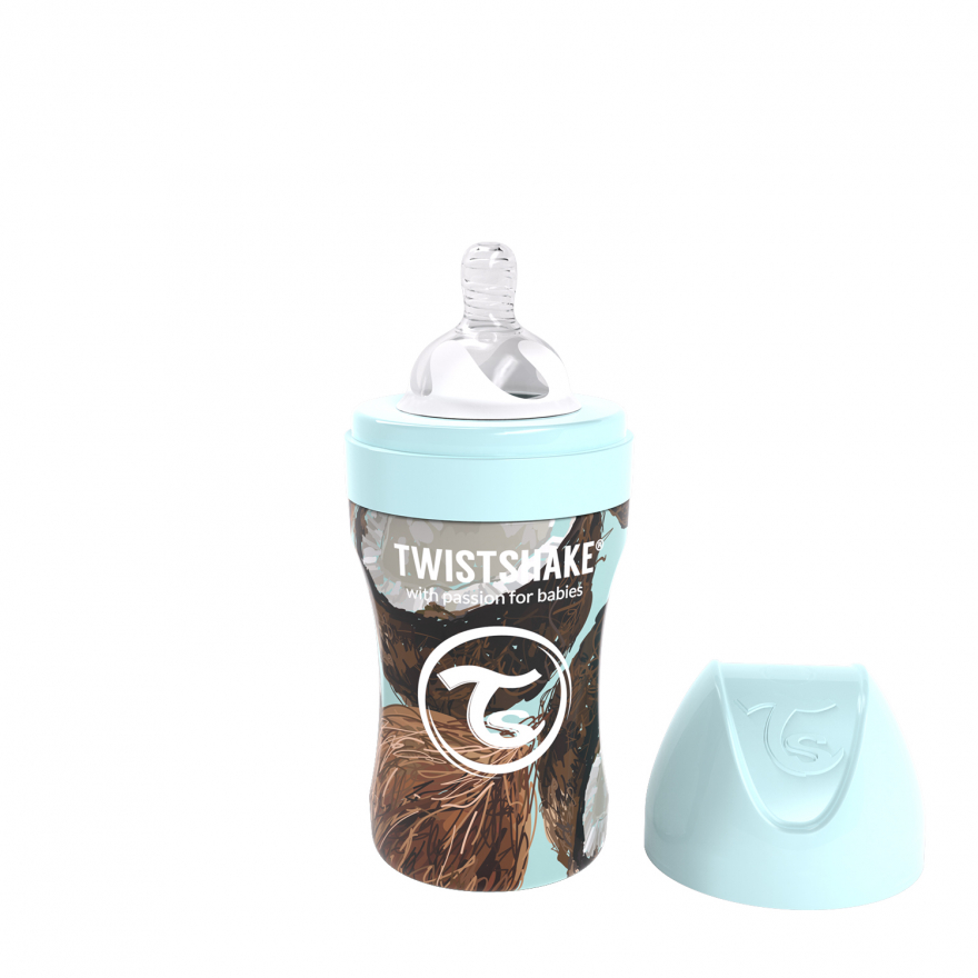 BIBERON ACERO ANTICOL.260ML COCONUT +2M
