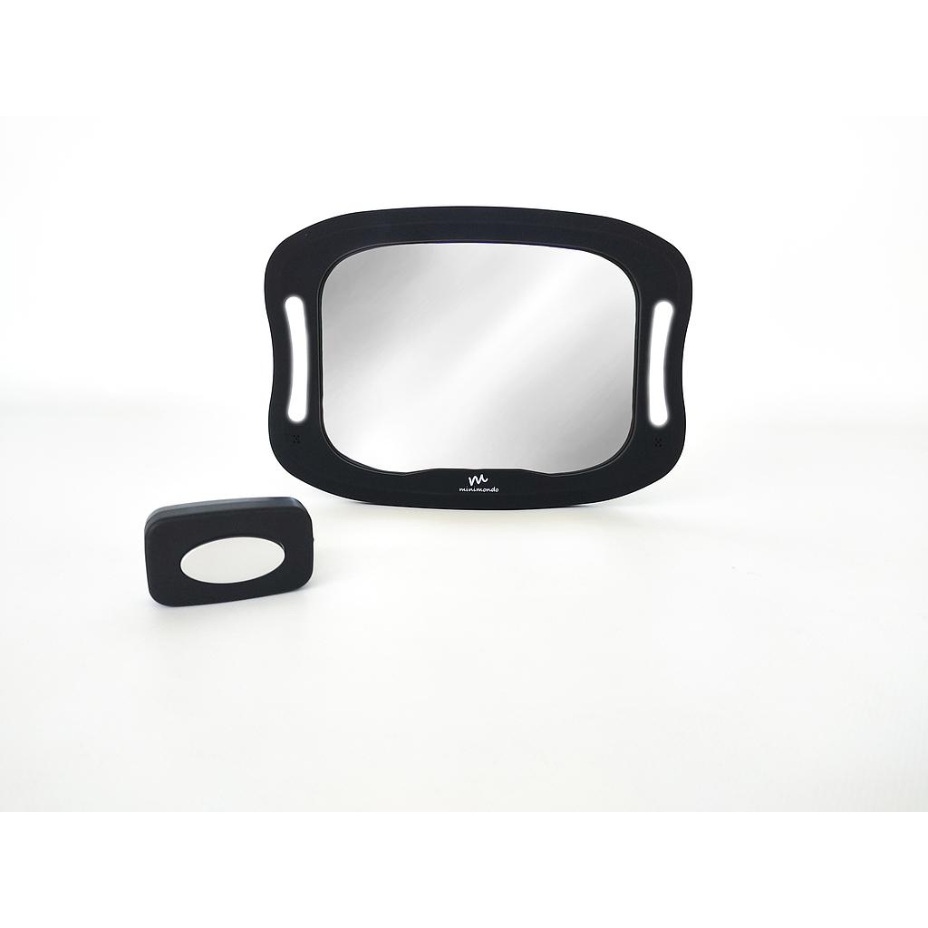 ESPEJO RETROVISOR GLOW CON LUZ LED