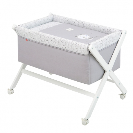 CAMITA ASPA MADERA BLANCO BE LION GRIS