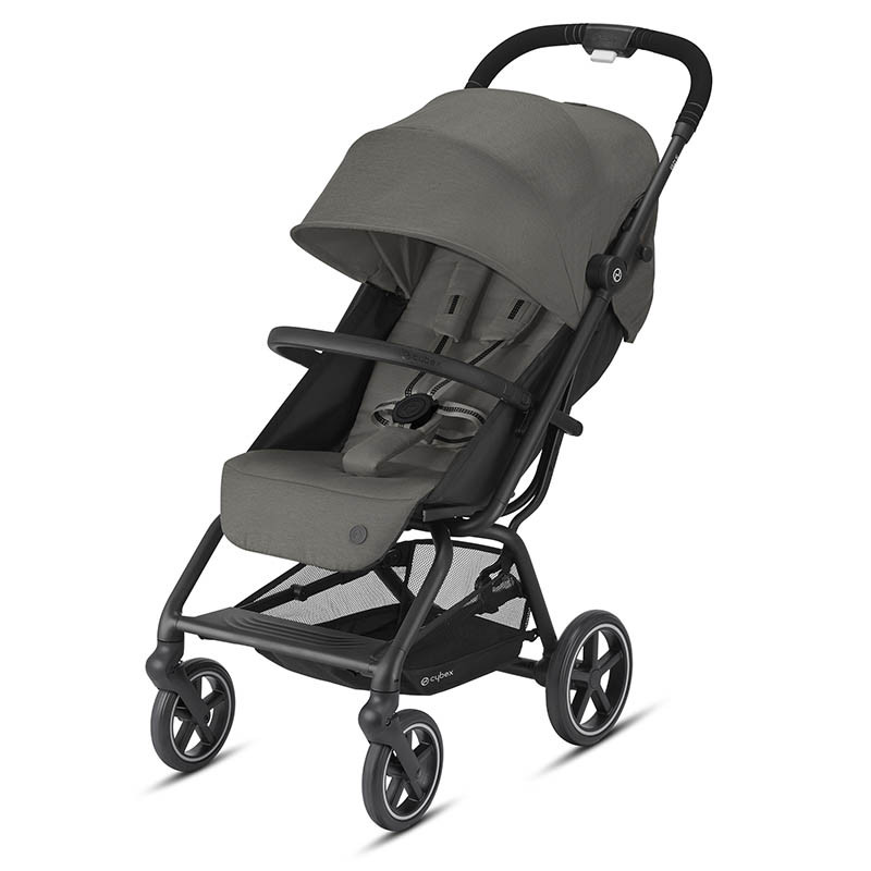 CYBEX EEZY S+ 2 BLACK SOHO GREY