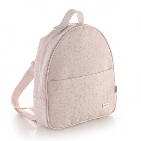 MOCHILA MATERNAL LUNA ELITE ROSA 10X31X37 CM