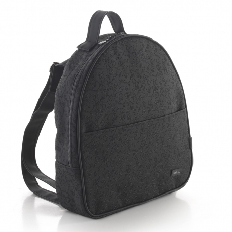 MOCHILA MATERNAL LUNA PARIS ROSA 10X31X37 CM