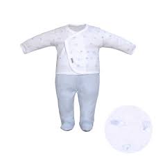 JGO.JUBON CRUZADO+POLAINA T.1 714.1 CELESTE