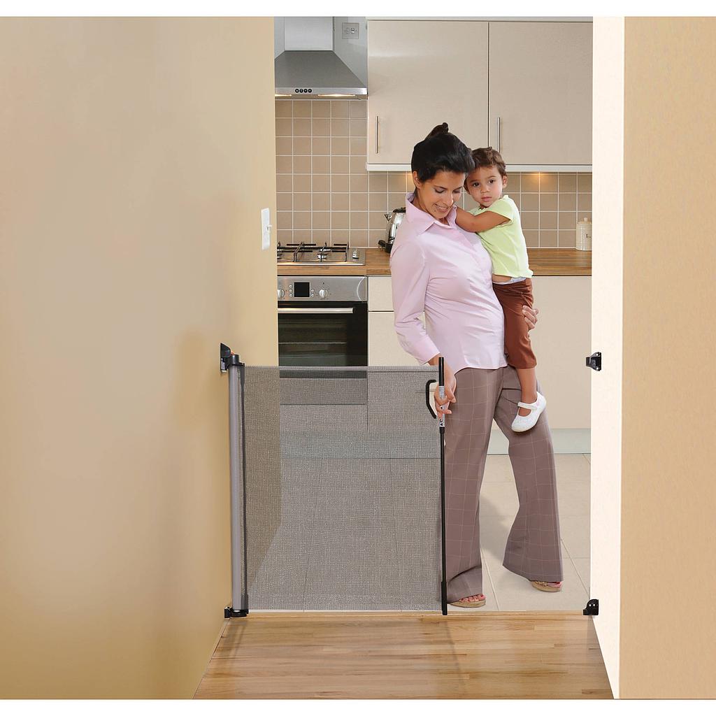 BARRERA DE PUERTA RETRACTIL CHARCOAL