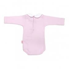 BODY CON CUELLO M/L I. T.3 D.R.LISO ROSA