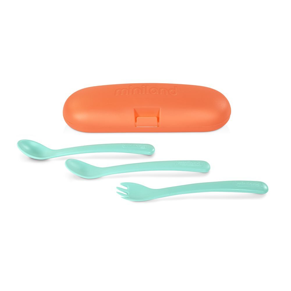 ESTUCHE CUBIERTOS PICNEAT MEDITERRANEAN CORAL