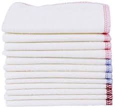 TOALLITAS LAVABLES LAVANDA FRANELA ALG.ORGANICO 12PCS