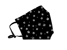 MASCARILLA FULI ESTRELLAS NEGRO T.S