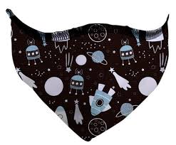 MASCARILLA FULI SPACE NEGRO TALLA S