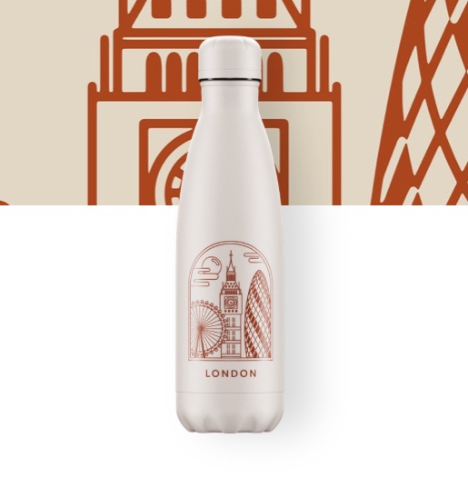 BOTELLA CHILLY'S 500ML LONDON