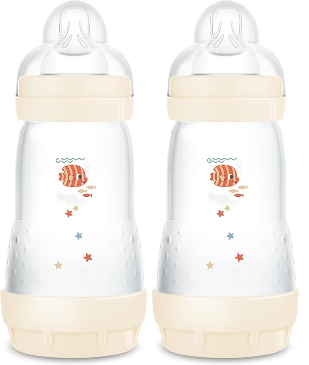 MAM PACK 2 BIBERONES ANTI COLIC 260ML NEUTRO
