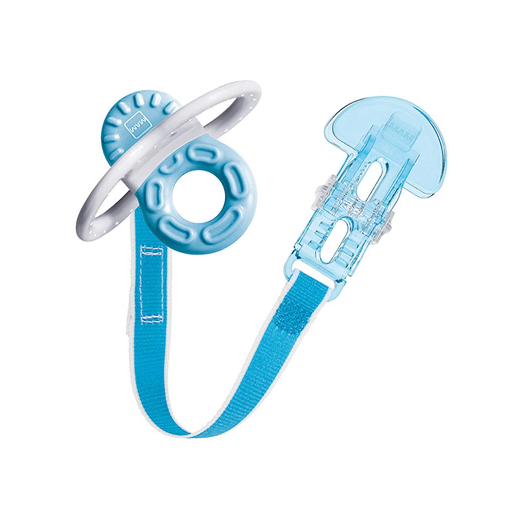 MAM MORDEDOR BITE&amp;RELAX 1+CLIP Azul