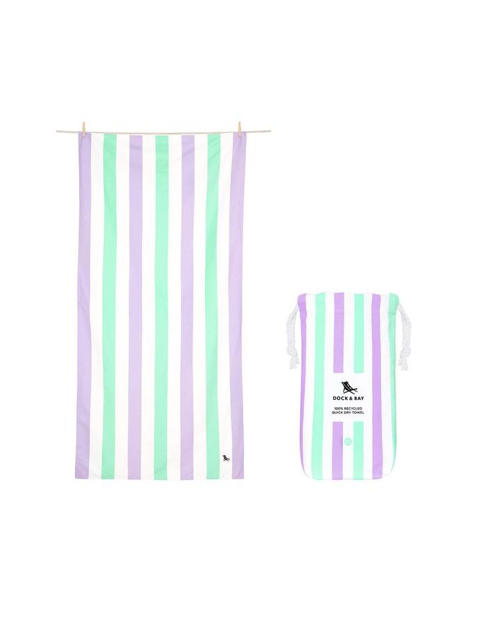 TOALLA DOCK&amp;BAY SUMMER lavanda XL 200X90