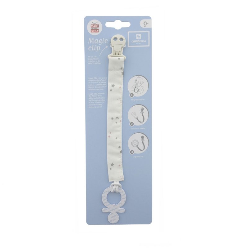 CADENA CHUPETE SKY ROSA/ESTRELLA