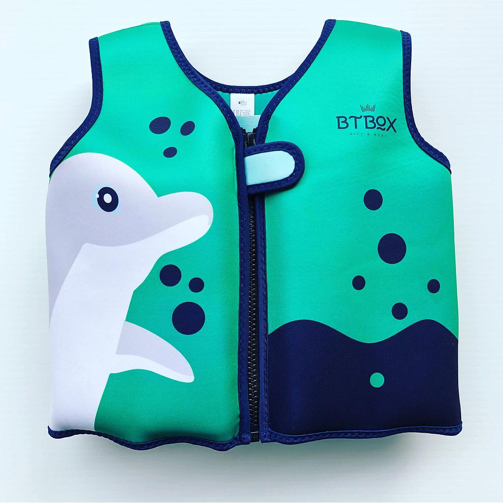 CHALECO FLOTADOR DELFIN 20-28KG TALLA M
