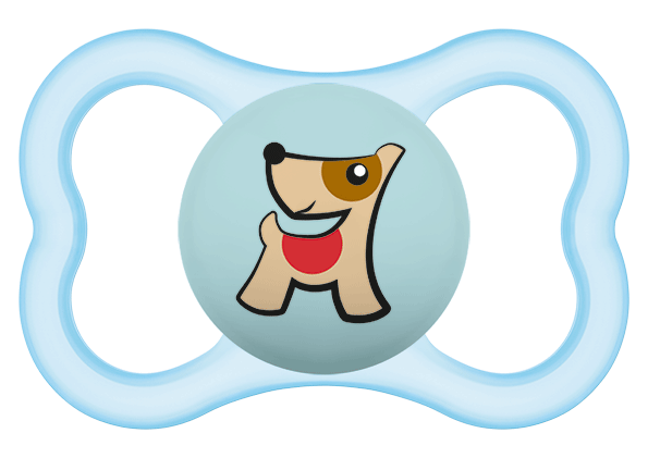 Chupete Supreme 6+ Silicona - Azul