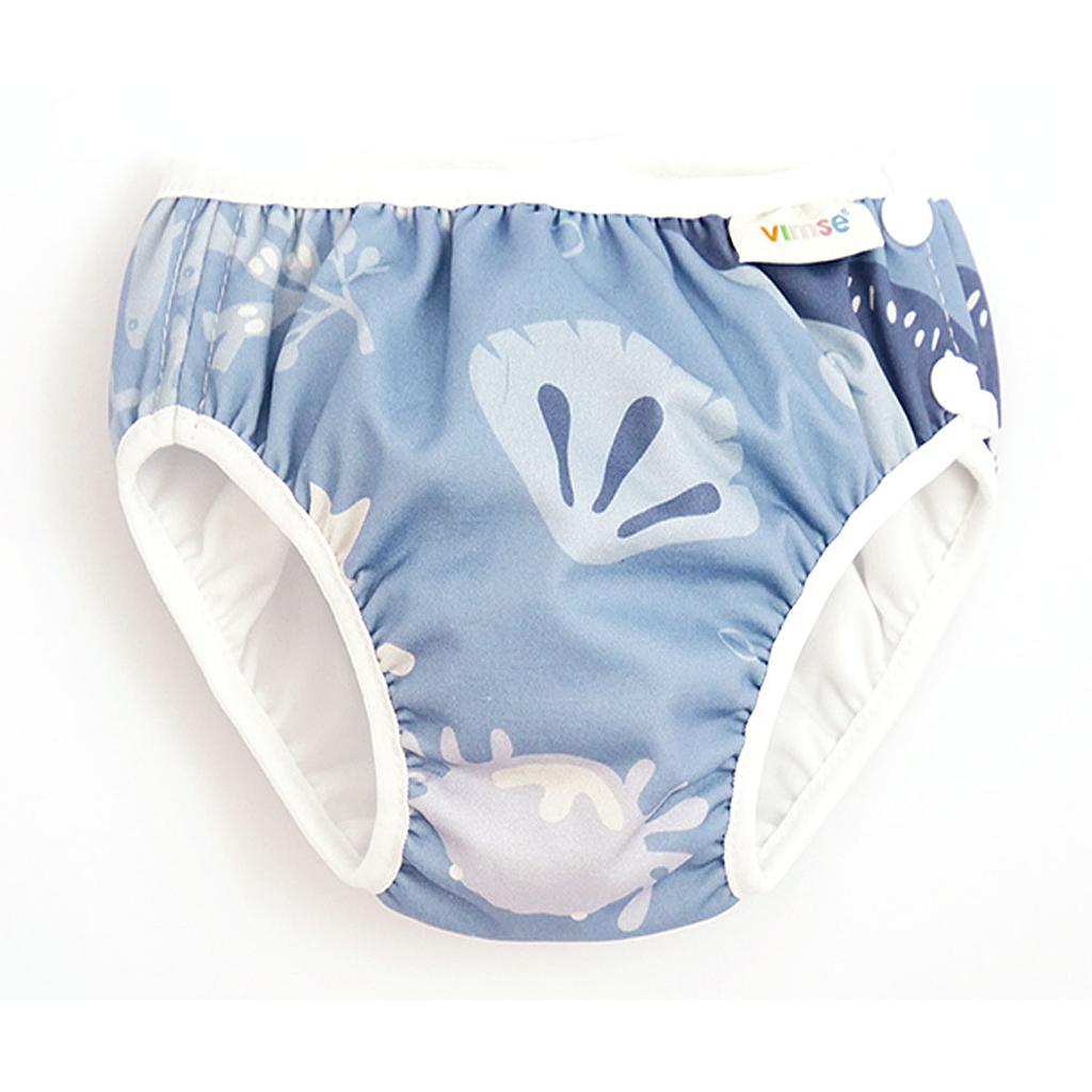 BAÑADOR PAÑAL WHALE AZUL T.S