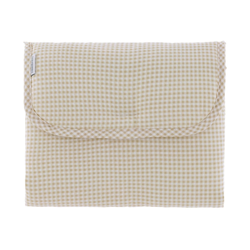 CAMBIADOR DE VIAJE VICHY BEIG 60X40CM