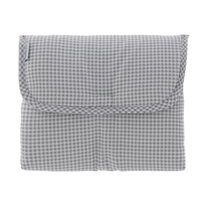 CAMBIADOR DE VIAJE VICHY GRIS 60X40CM