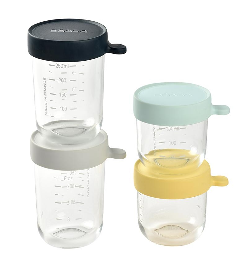 SET 4 PORTIONS VERRE 150+250ML